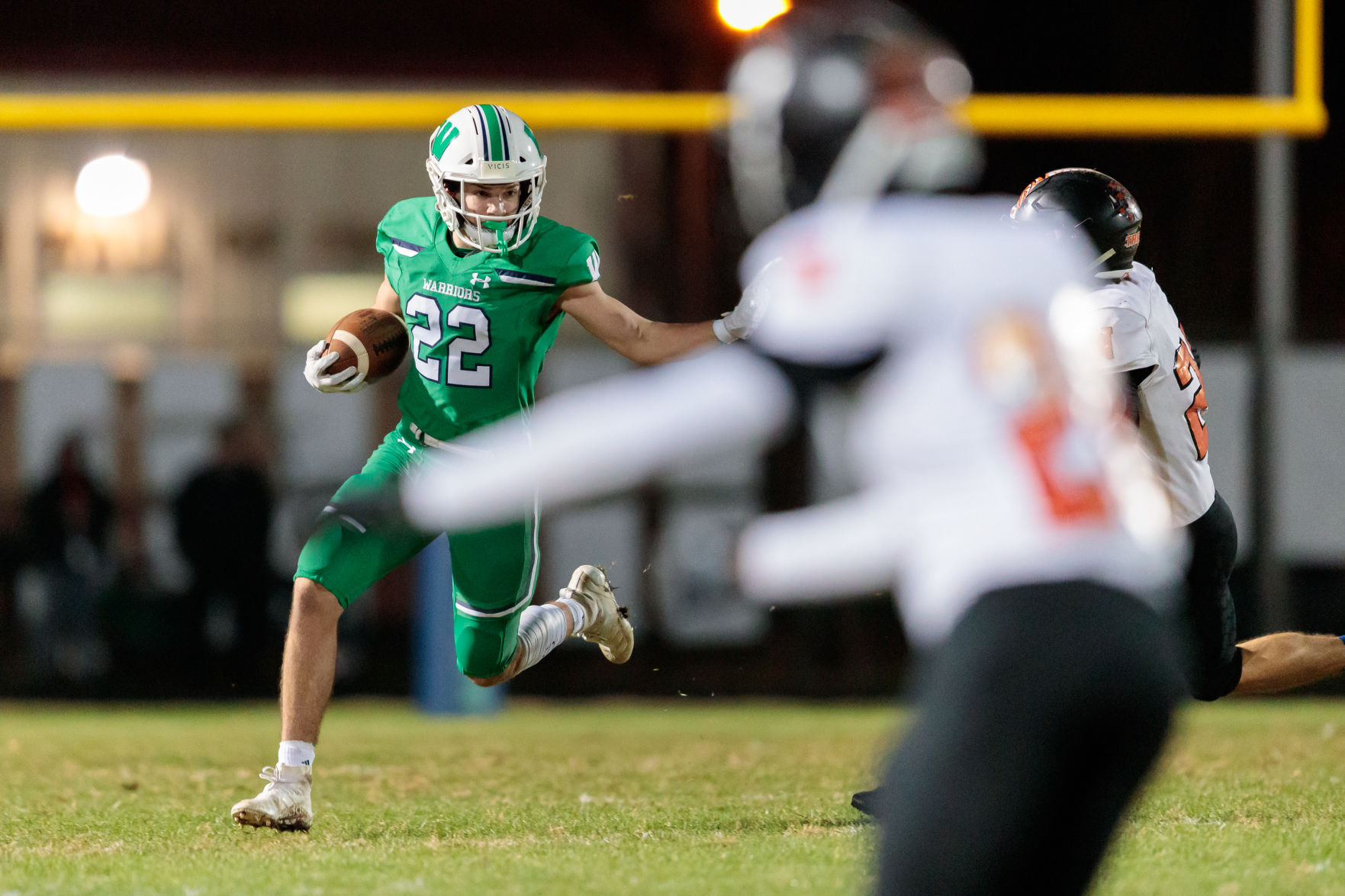 The Northwest Cabarrus Trojans fall to the Weddington Warriors in the third round of the 3AA State playoffs.